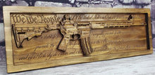Load image into Gallery viewer, AR-15 Rifle With U.S. Constitution
