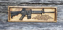 Load image into Gallery viewer, AR-15 Rifle With The Second Amendment