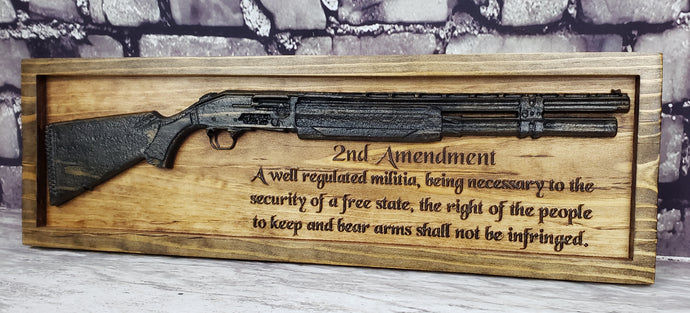 Shotgun With Second Amendment