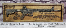 Load image into Gallery viewer, AR-15 Black Rifle With Second Amendment