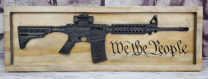 AR-15 With We The People
