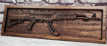 Load image into Gallery viewer, AK-47 With U.S. Constitution