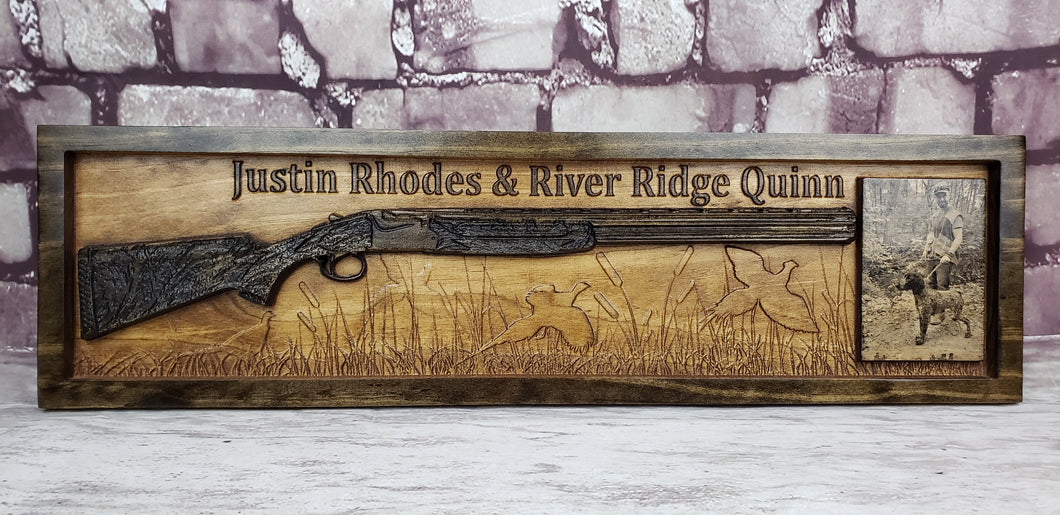 Customizable Rifle & Hunting Scene