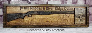 Customizable Rifle & Hunting Scene