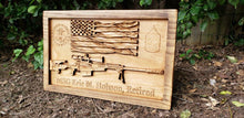 Load image into Gallery viewer, Customizable American Flag With Sniper Rifle