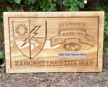 Load image into Gallery viewer, Customizable Army Rangers Sign