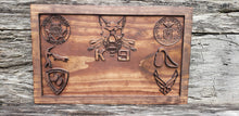 Load image into Gallery viewer, Customizable K-9 Sign