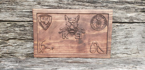 Customizable K-9 Sign