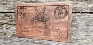 Customizable K-9 Sign