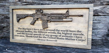 Load image into Gallery viewer, Customizable Military Rifle With Wording