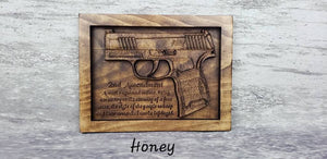 Handgun With Second Amendment