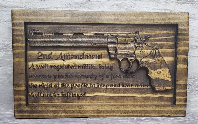 Handgun With Second Amendment