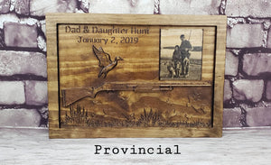 Customizable Hunting Plaque With Photo